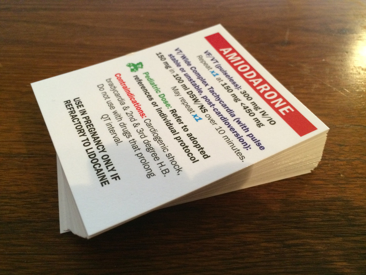 Set of 38 Drug Box Medication Reference Cards